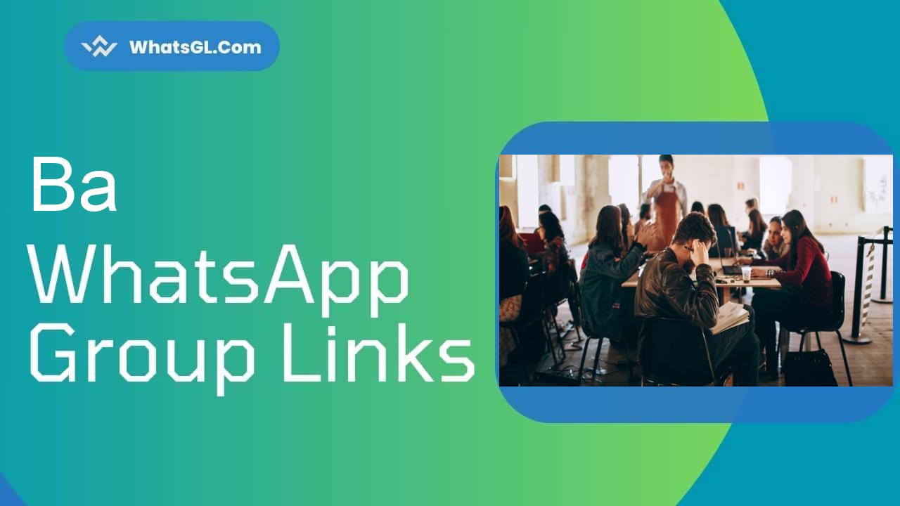 Ba Whatsapp Group Links