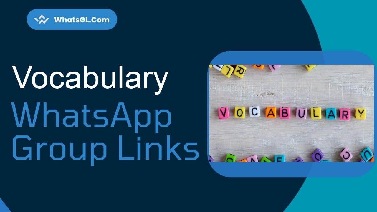 Vocabulary WhatsApp Group Links