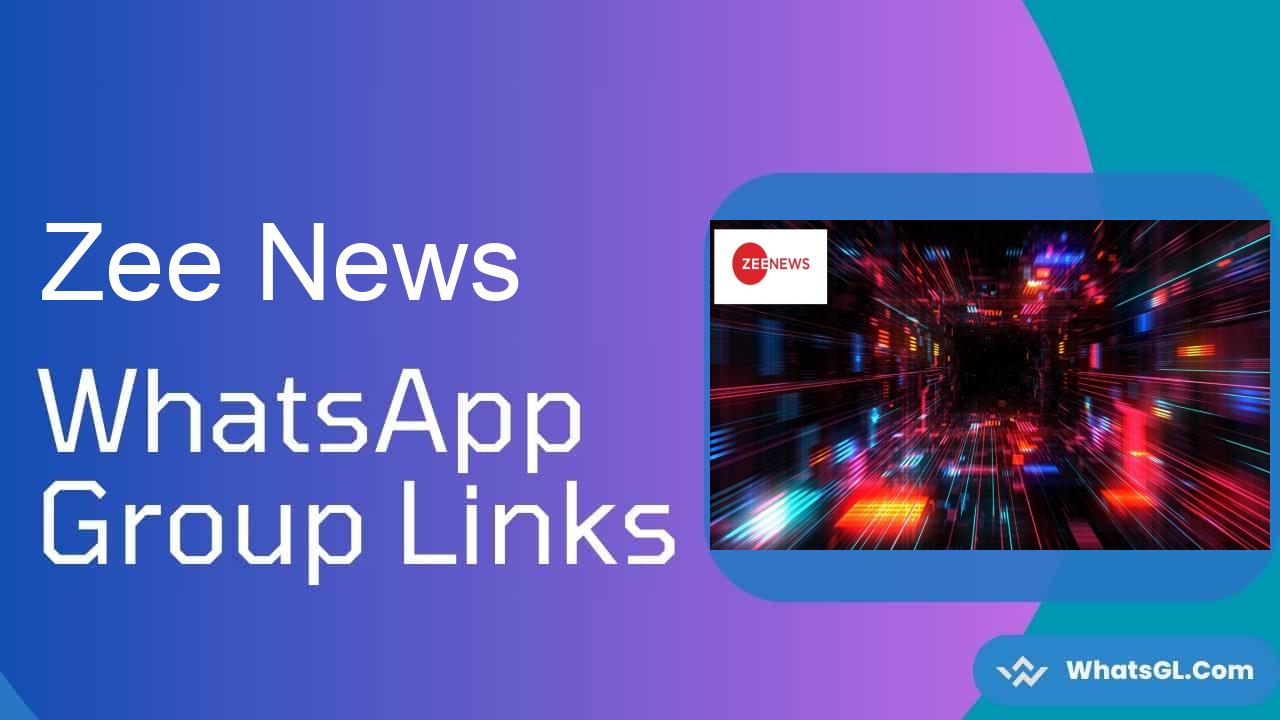 Zee News Whatsapp Group Links