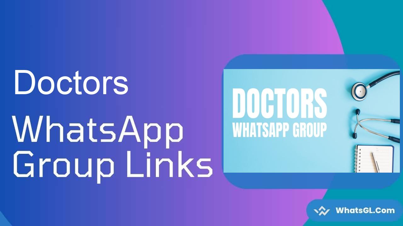 Doctors Whatsapp Group Links