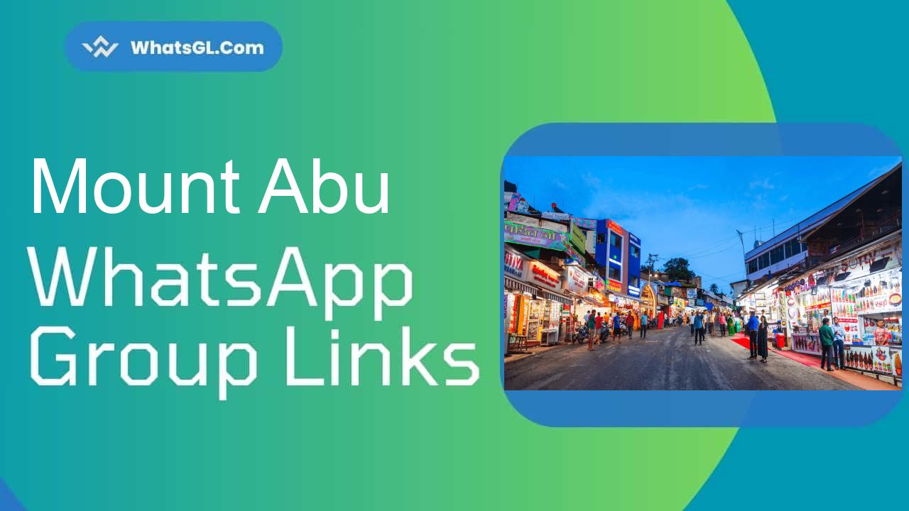 Mount Abu WhatsApp Group Links