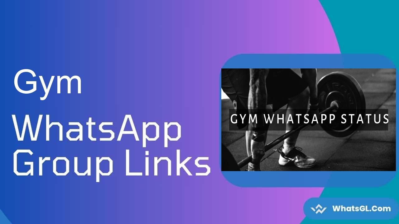 Gym Whatsapp Group Links