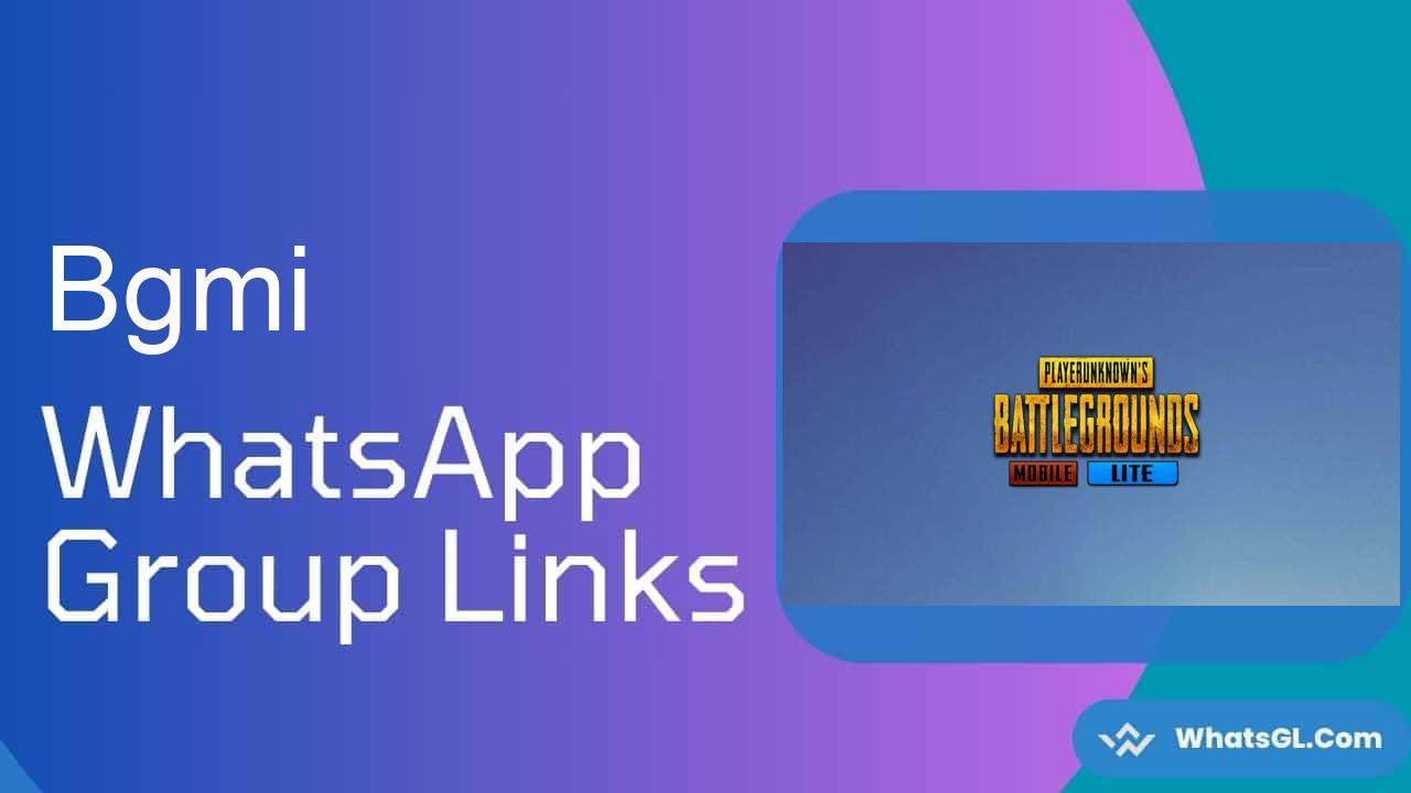 Bgmi Whatsapp Group Links WhatsApp Group