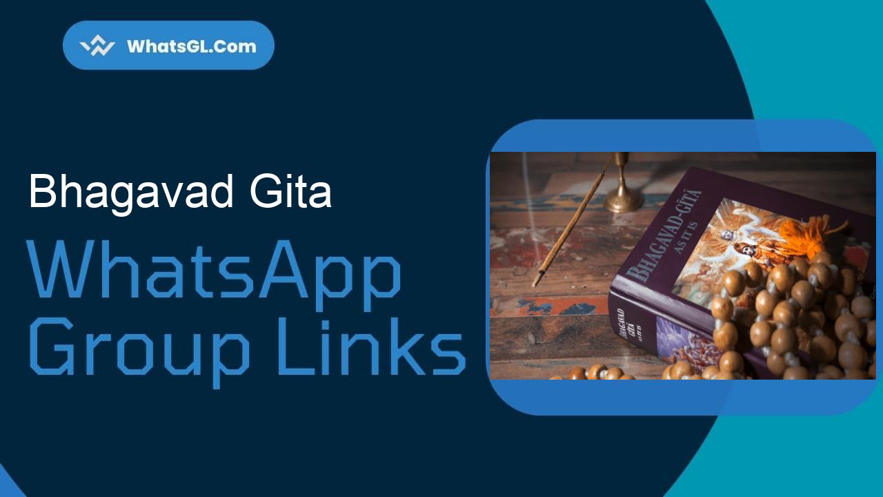 Bhagavad Gita WhatsApp Group Links