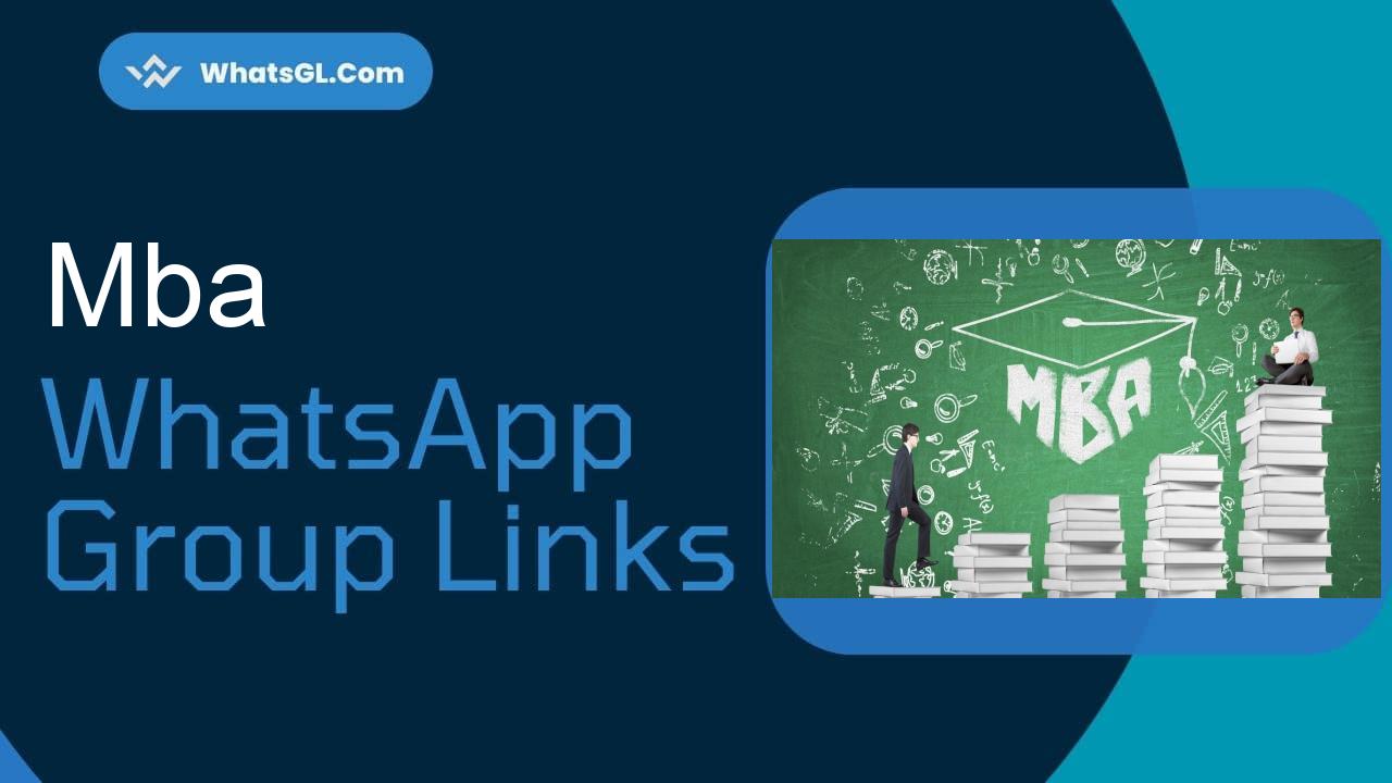 Mba Whatsapp Group Links